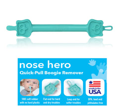 EZTOTZ Nose Hero soft rubber tip close-up for gentle booger removal.