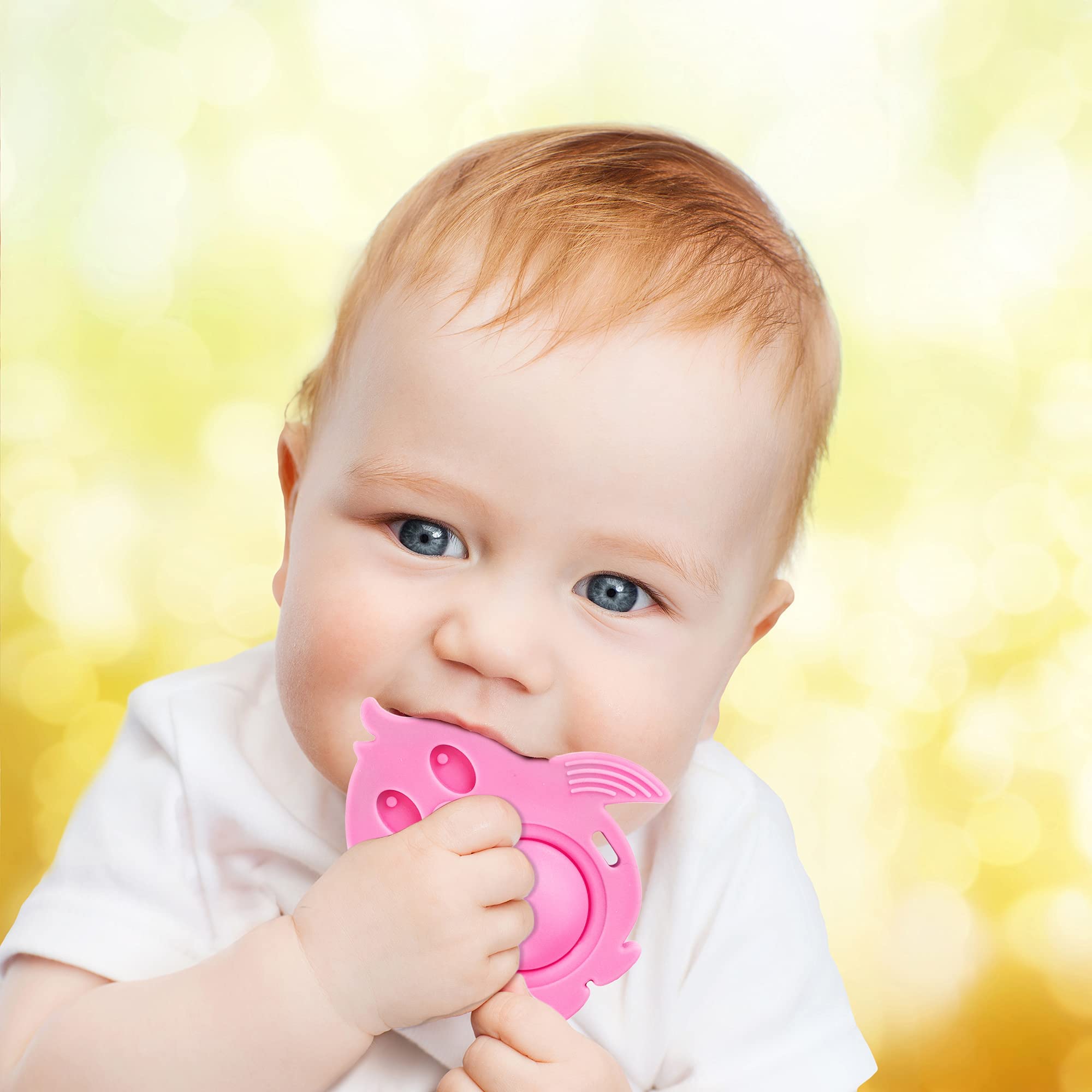 EZTOTZ Popz teether gift idea for baby showers and new moms