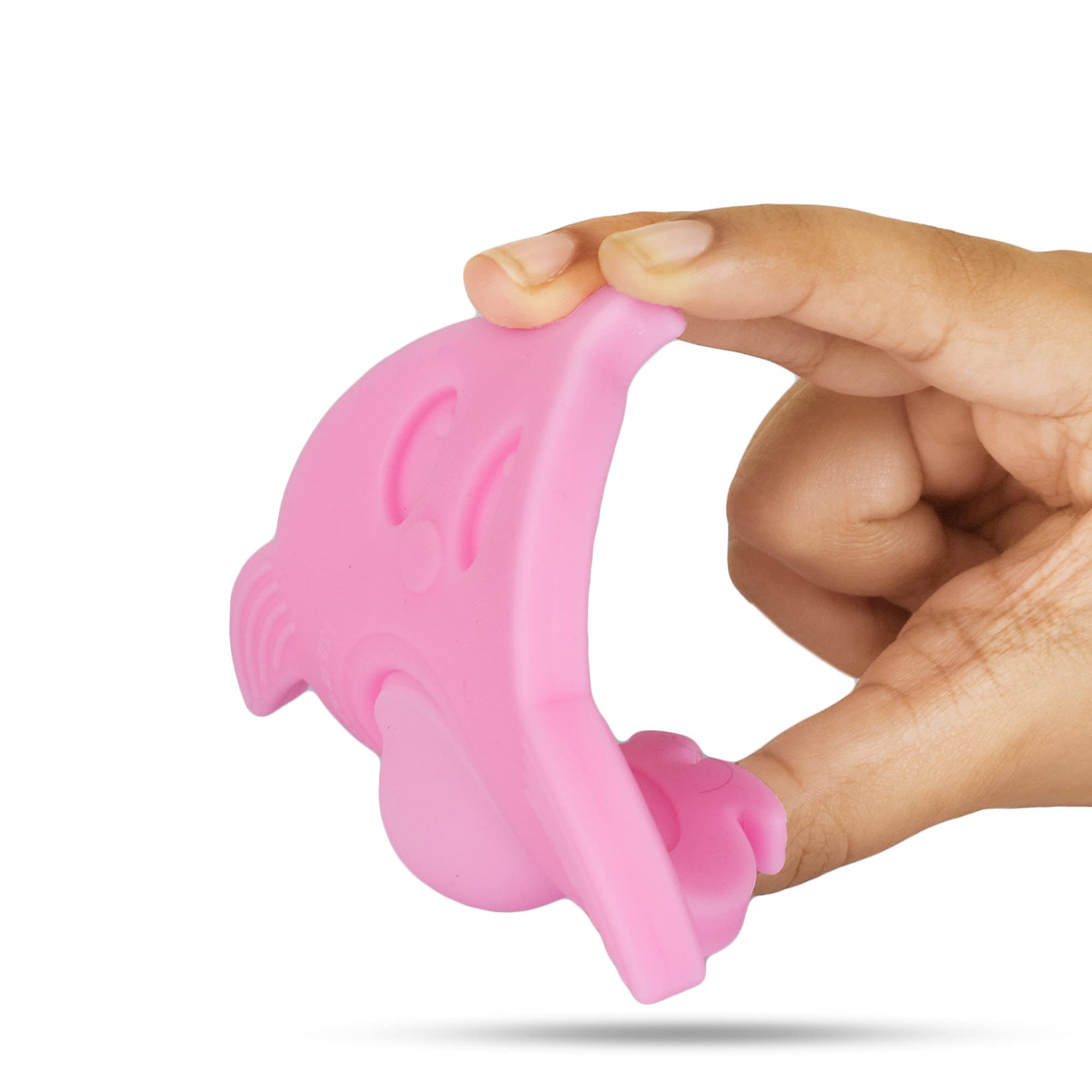 EZTOTZ Popz teether durable silicone suitable for chewing and biting play