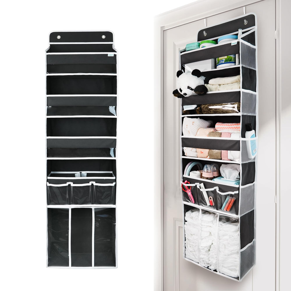 EZVERY large diaper stack area showcases high-capacity diaper storage.