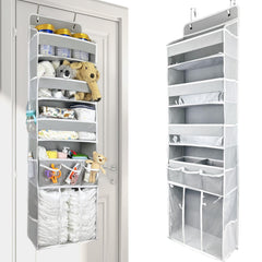 EZVERY side pockets view highlighting ten mesh pockets keeping small items within reach