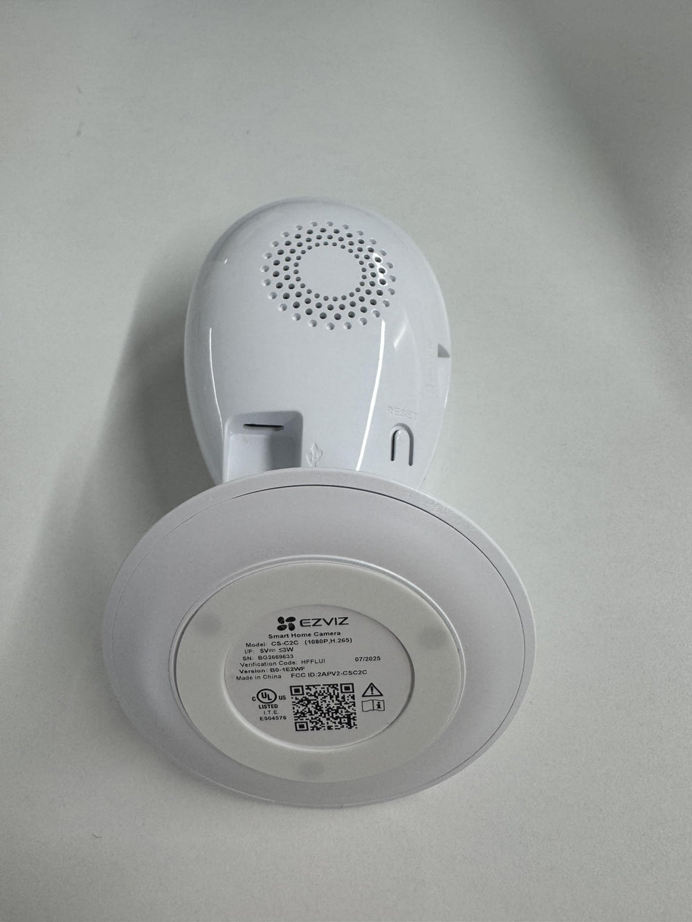 EZVIZ C2C Alexa and Google compatibility enables voice control.