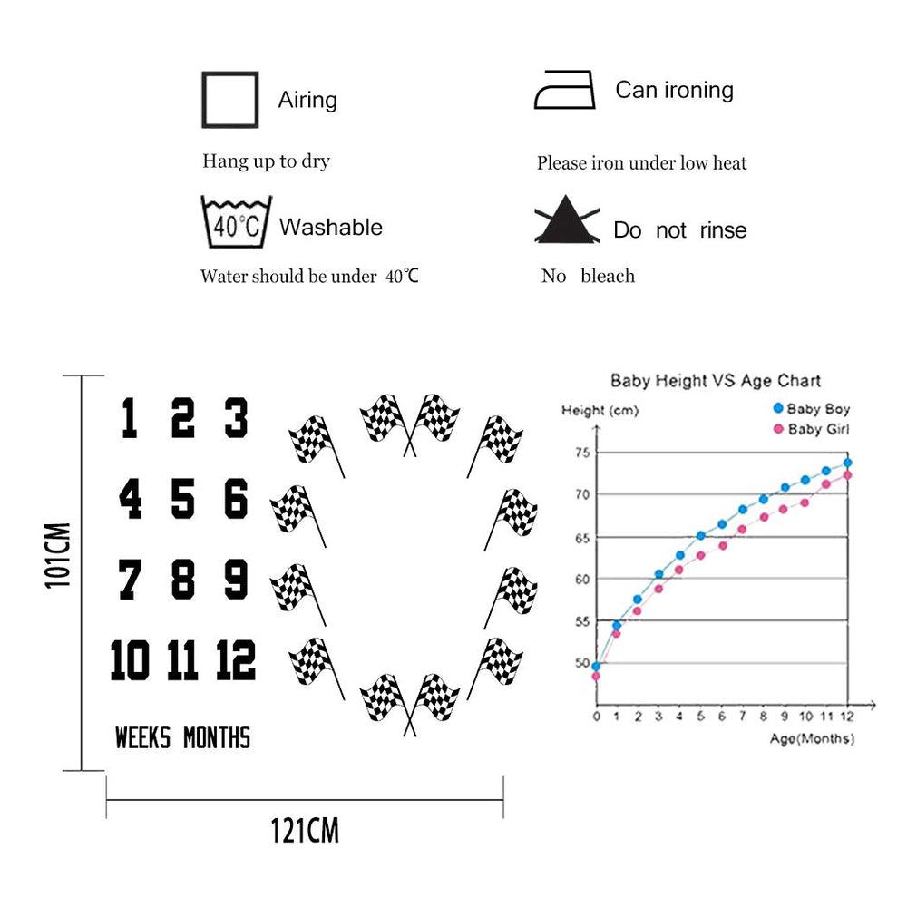 F-FUN SOUL growth tracker in use on baby blanket to record milestones.