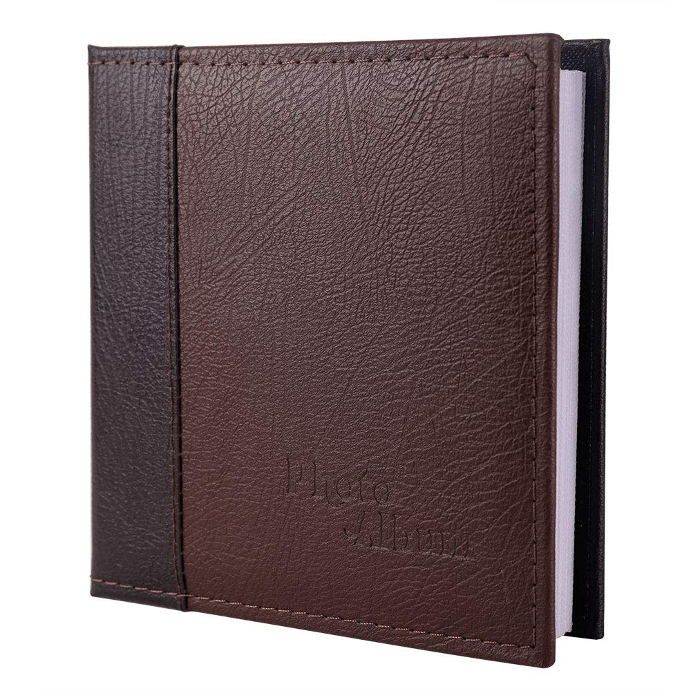 FaCraft 5x7 photo album with leatherette cover keeps memories stylish and protected.