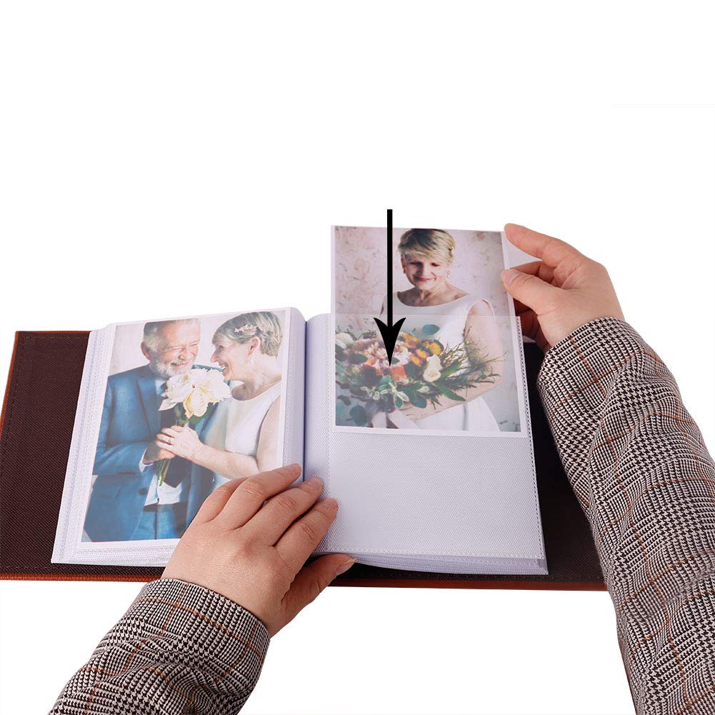 FaCraft vertical slots hold 80 photos neatly in one album.