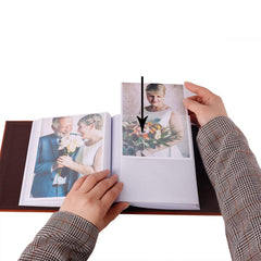 FaCraft vertical slots hold 80 photos neatly in one album.