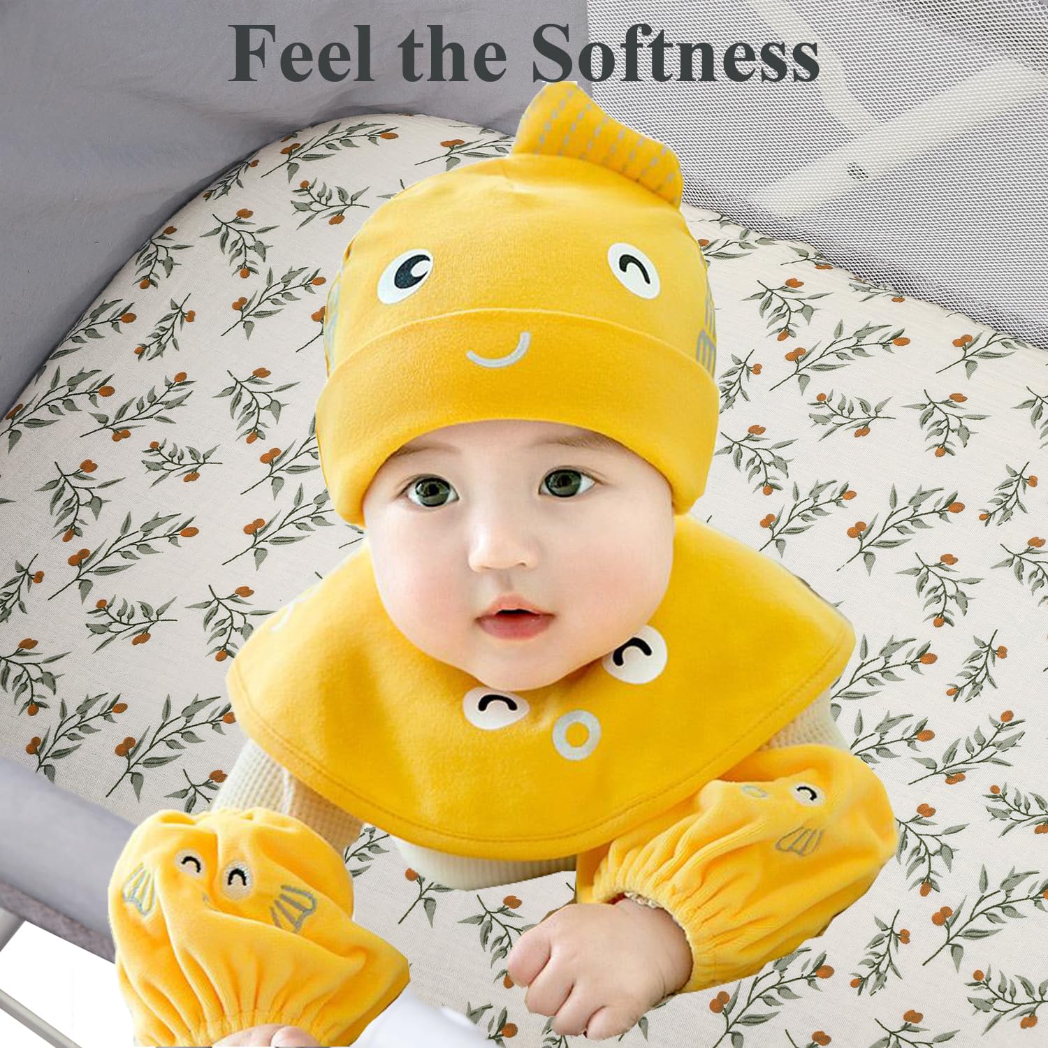 Fadacudan two-pack cool-touch muslin; helps keep baby warm in cooler nights.