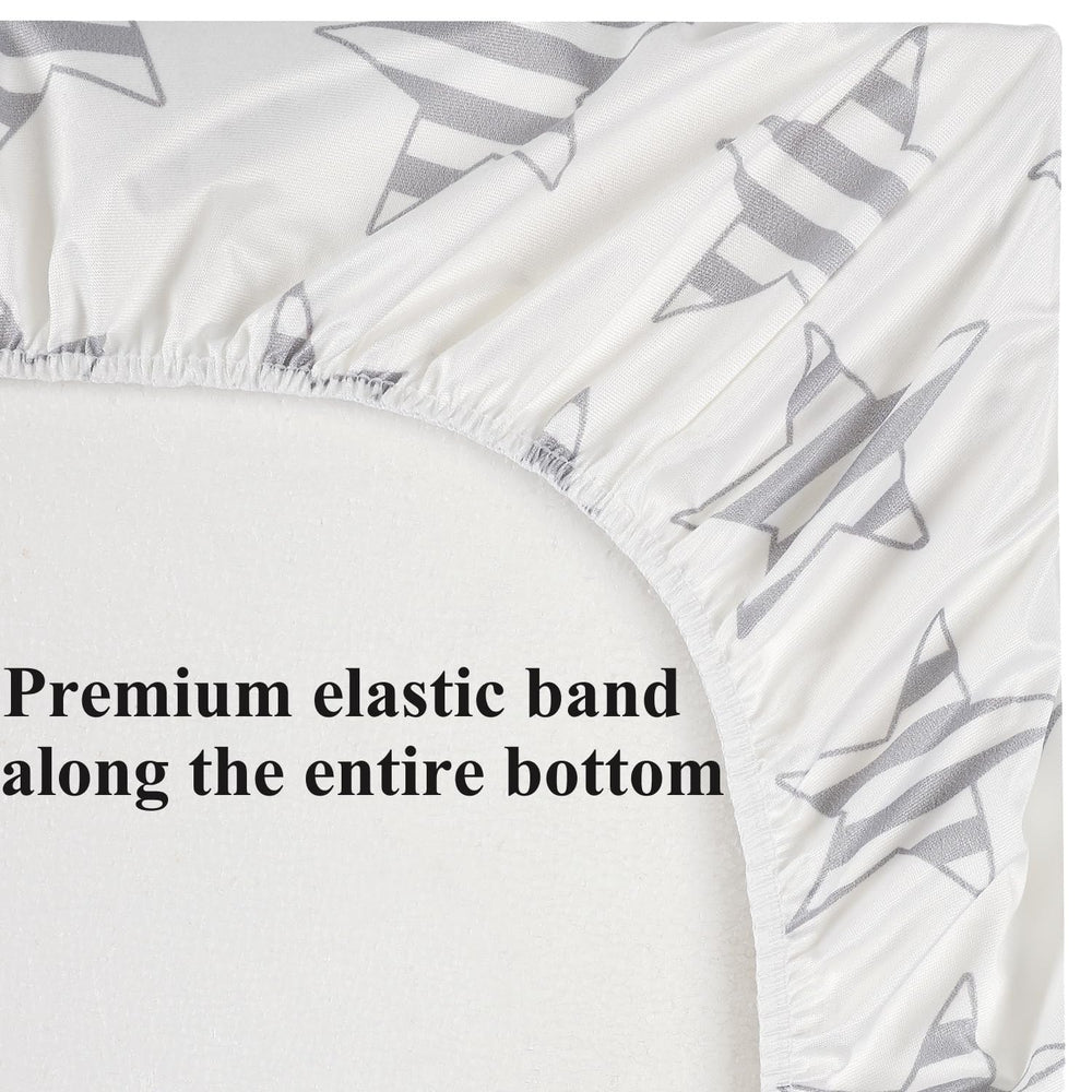 Fadacudan bassinet sheet care-instructions is easy to wash and reuse.