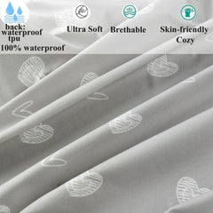 Fadacudan bassinet sheet elastic-band stays securely in place during sleep.