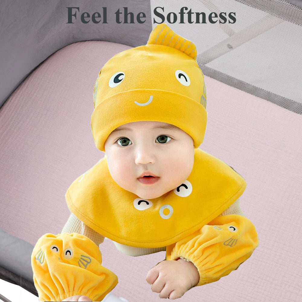 Fadacudan muslin bassinet sheet gift-ready packaging makes a thoughtful baby shower option.
