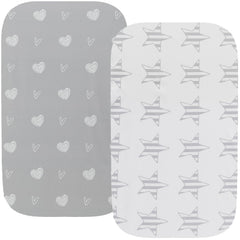 Fadacudan waterproof bassinet sheet fits 19x32 for Mika Micky and Milliard compatibility, keeps mattress clean.