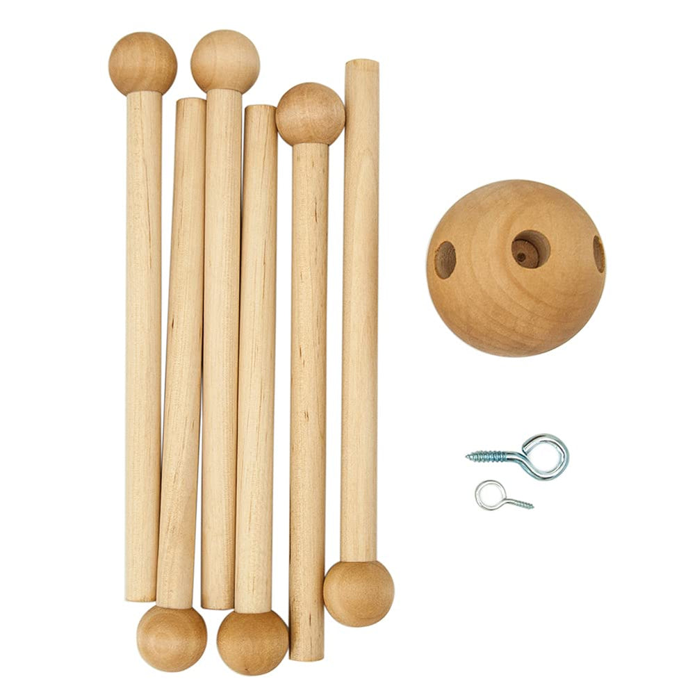 Faddare mobile hanger with hanging hoop supports light music boxes or toys.