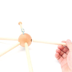 Faddare roundball with six legs adds playful height to baby’s space.