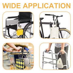 Faddare adjustable-length connector demonstrates customizable fit across strollers.