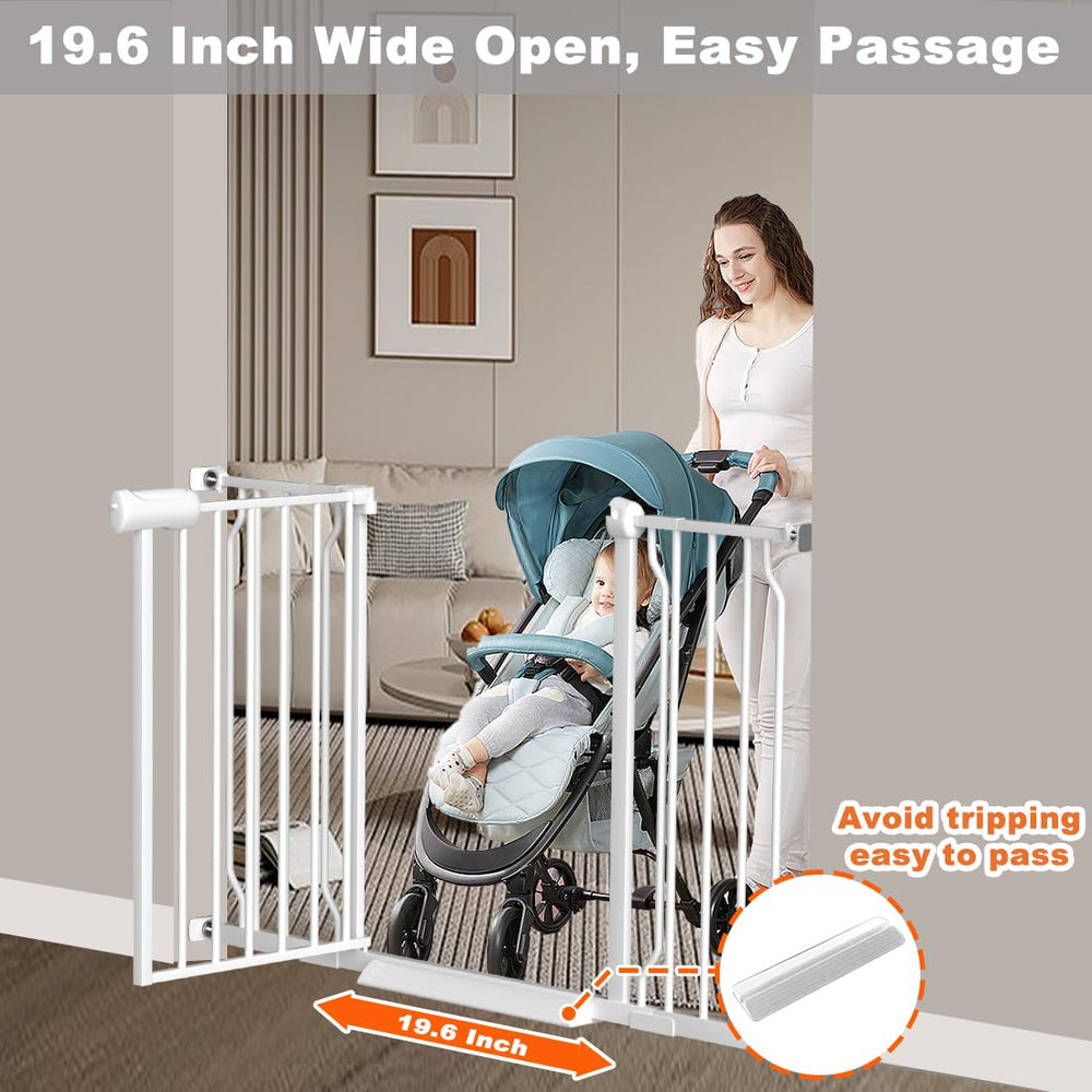 Fairy Baby 30-inch tall gate provides visible height for added awareness