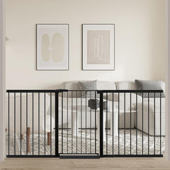 Fairy Baby 38-inch extra tall gate front view offers easy walk-through safety for families.