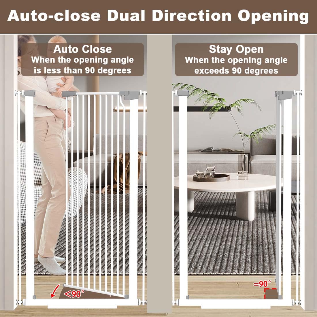 Fairy Baby auto-close function helps ensure safe passage after crossing