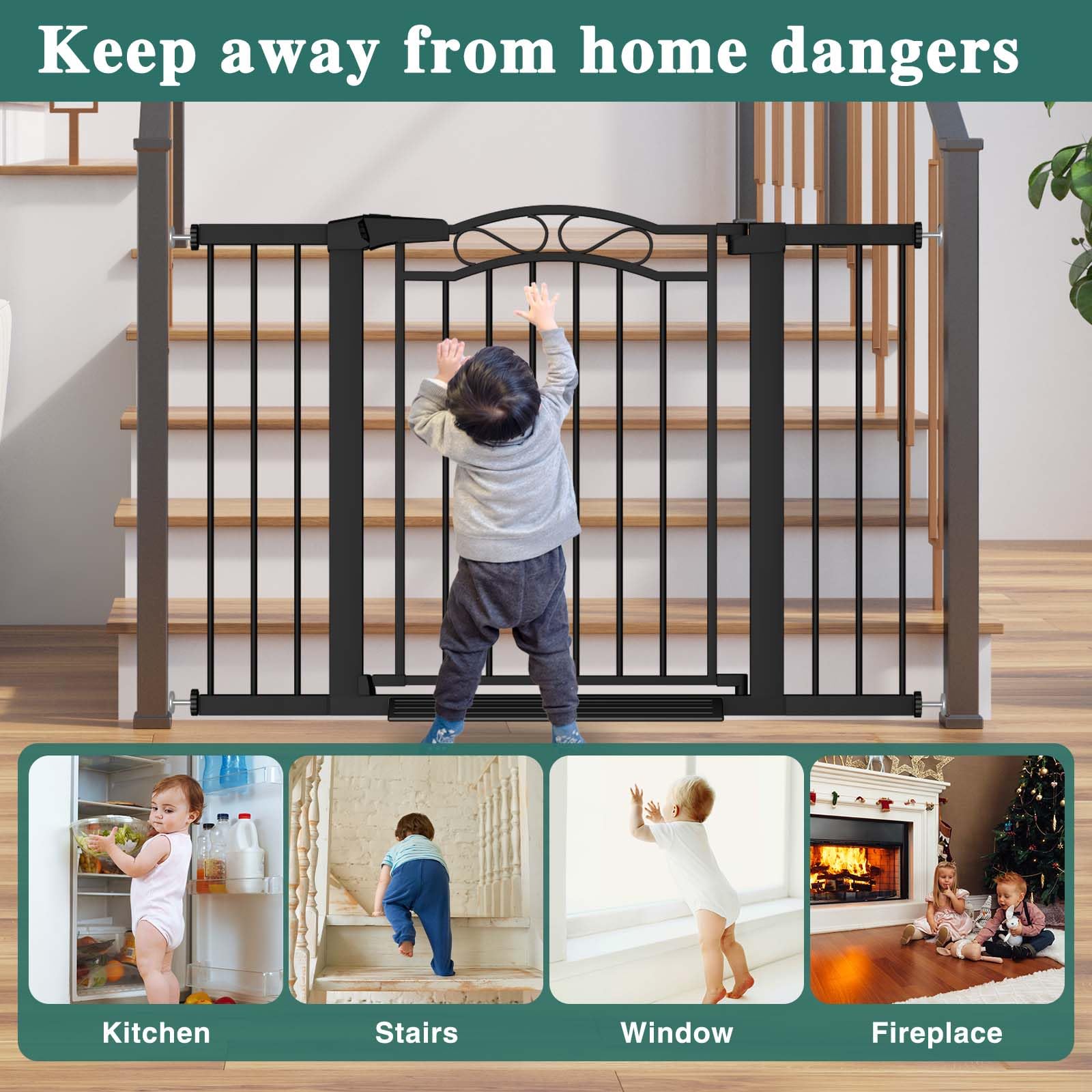 Fairy Baby double-lock system adds extra security for curious toddlers.