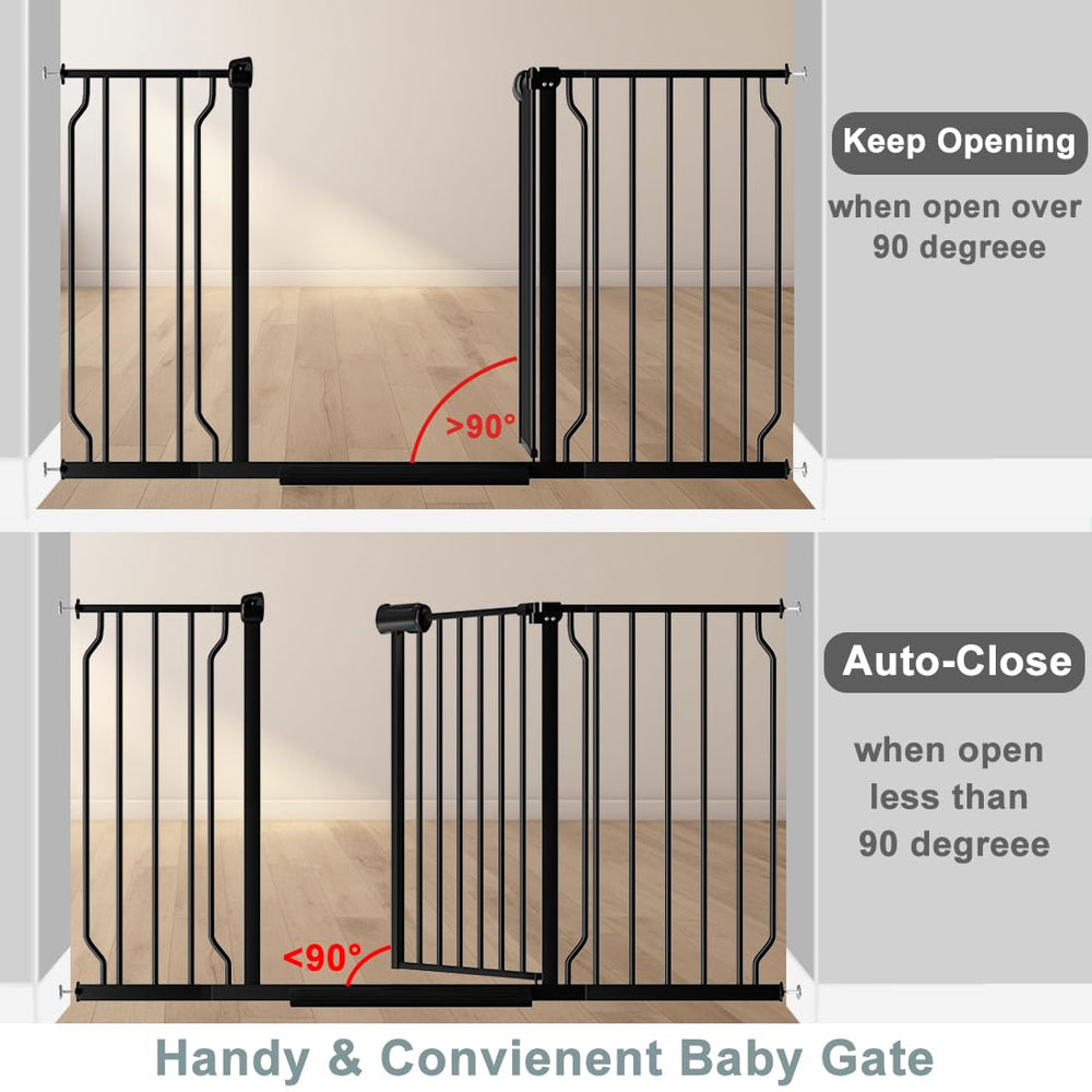Fairy Baby double locking mechanism provides easy one-handed operation and security.