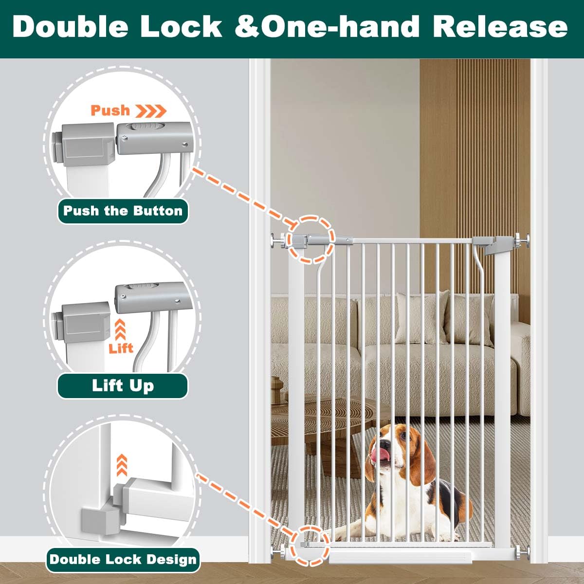 Fairy Baby dual locking system for secure access