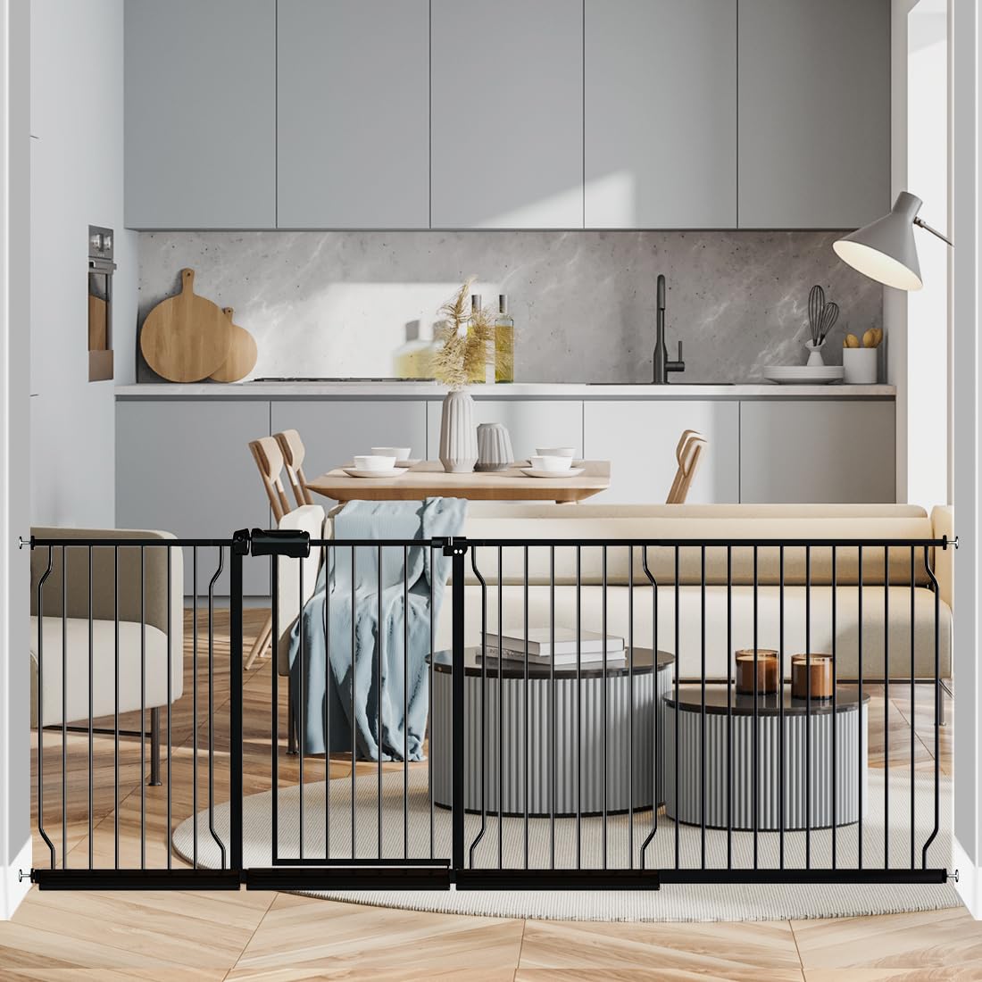 Fairy Baby extra-wide gate extensions secure wide openings for family spaces.