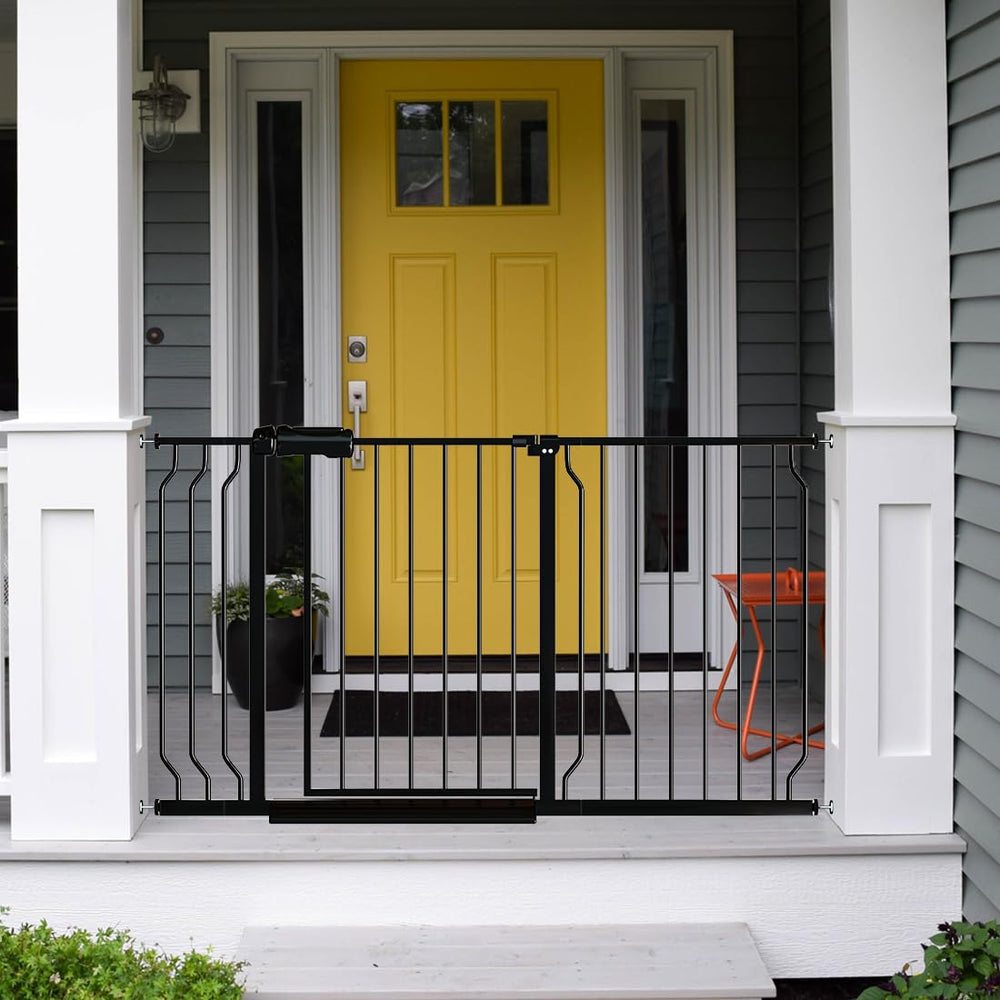 Fairy Baby gate includes clear installation notes and safe-latch guidance.