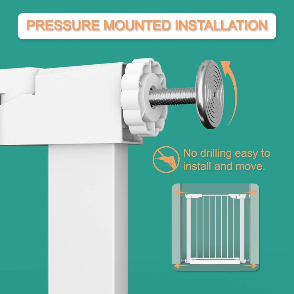 Fairy Baby pressure-mounted installation demonstrates tool-free setup between walls