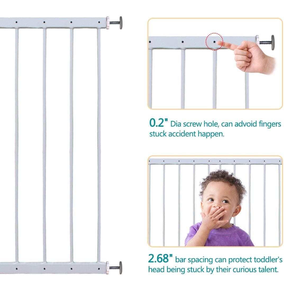 Fairy Baby pressure-mounted window guard ready for tool-free setup