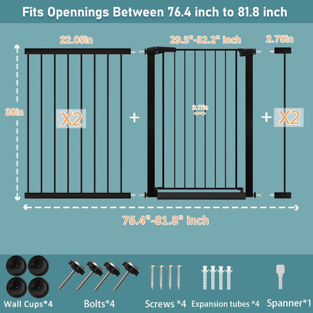 Fairy Baby width adjustment range demonstrates adaptable fit for openings.