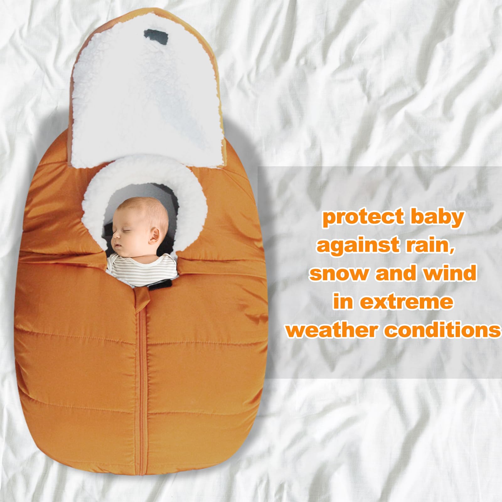 Fairy Baby privacy shield car seat cover blocks sun and curious eyes during rides.