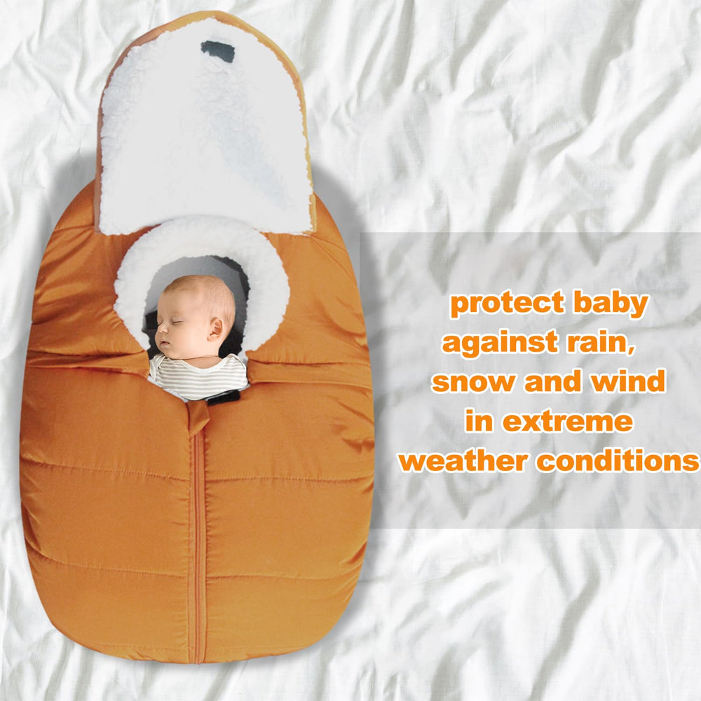 Fairy Baby privacy shield car seat cover blocks sun and curious eyes during rides.