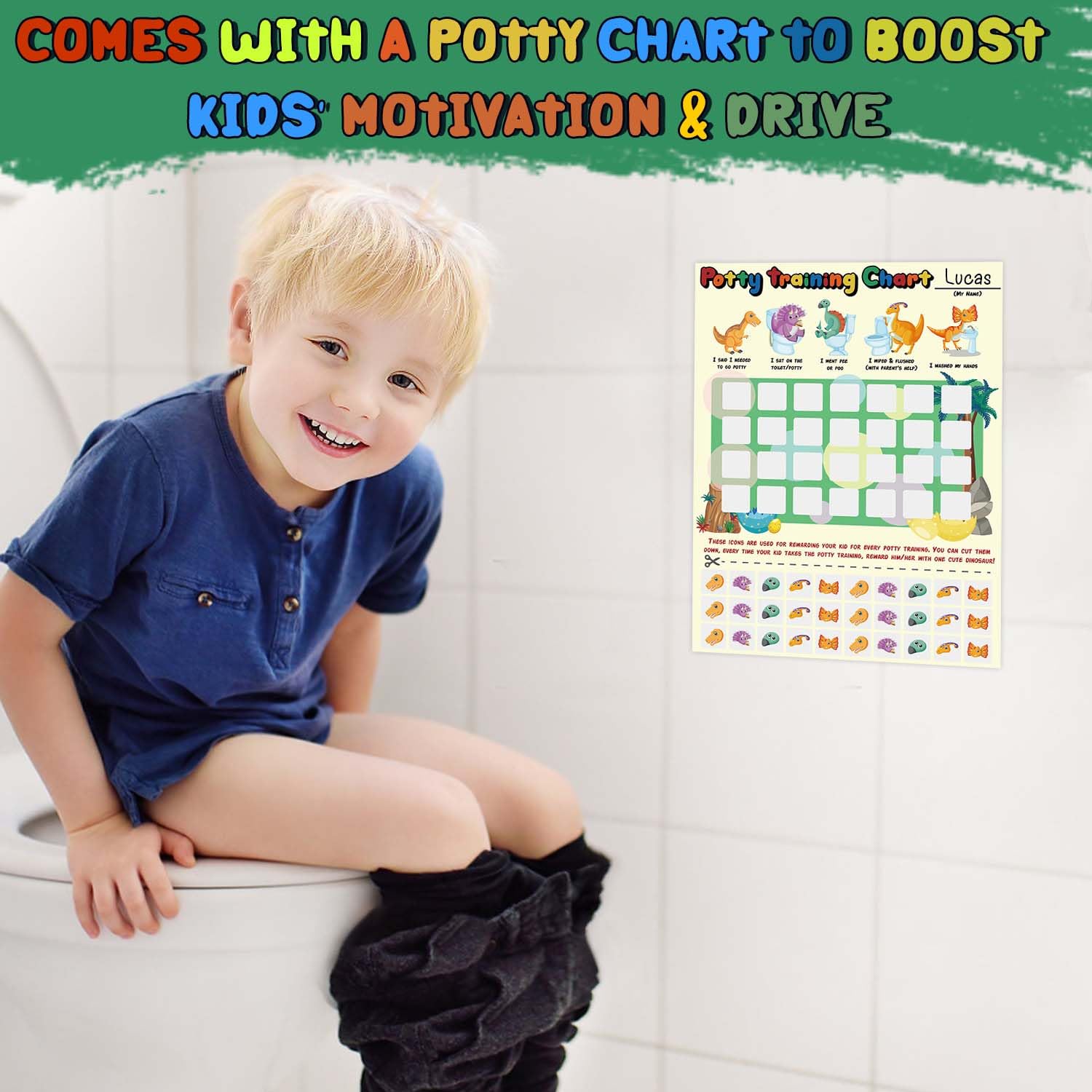 Faivykyd gift-ready packaging makes a thoughtful potty-training gift for parents.