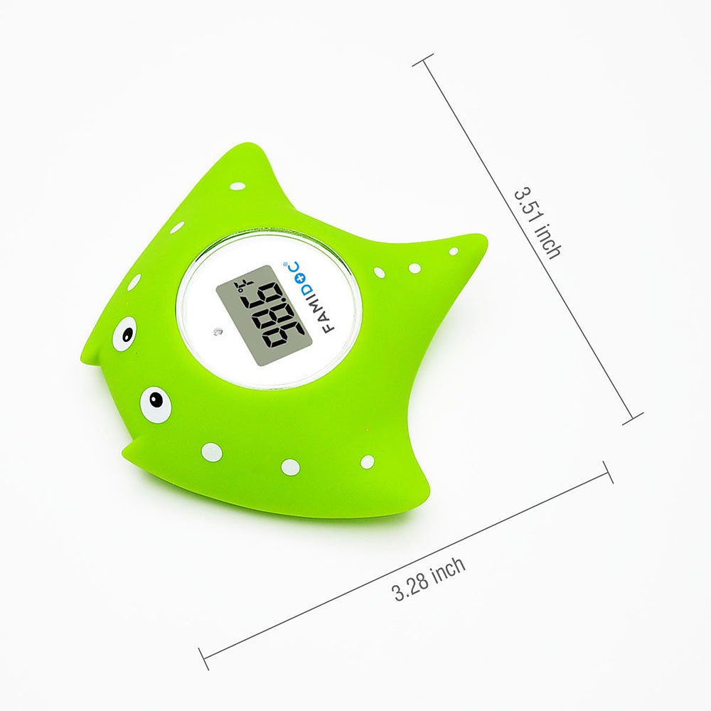 Famidoc FDTH-V0-22 room mode reads ambient temperature for nursery comfort insights.