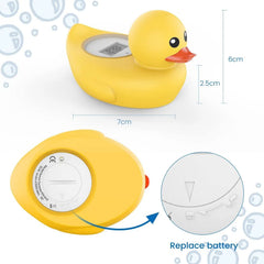 Famidoc hot cold indicators warn when bath water is too hot or cold