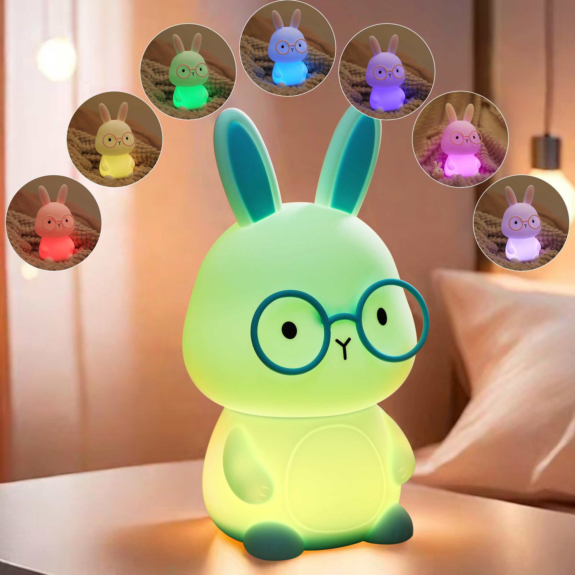 FAMIDUO Easter-themed night light doubles as cute decor in kids rooms