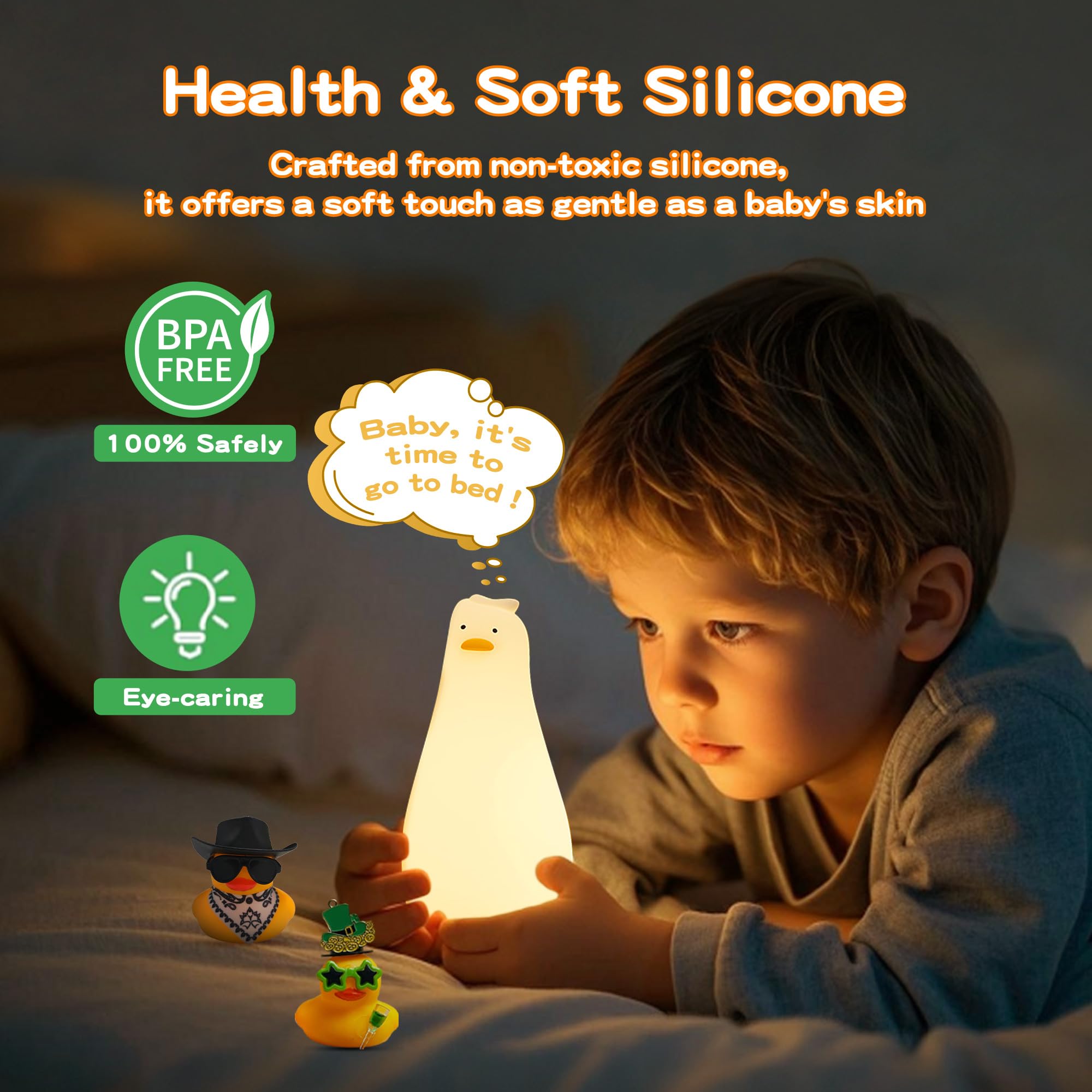 FAMIDUO dimmable-touch-night-light lets you tailor brightness for late-night tasks.