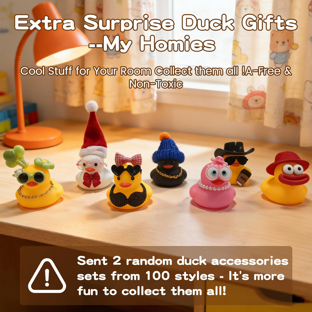 FAMIDUO duck-lamp-with-two-mini-rubber-ducks adds quirky gifts for Easter or birthdays.