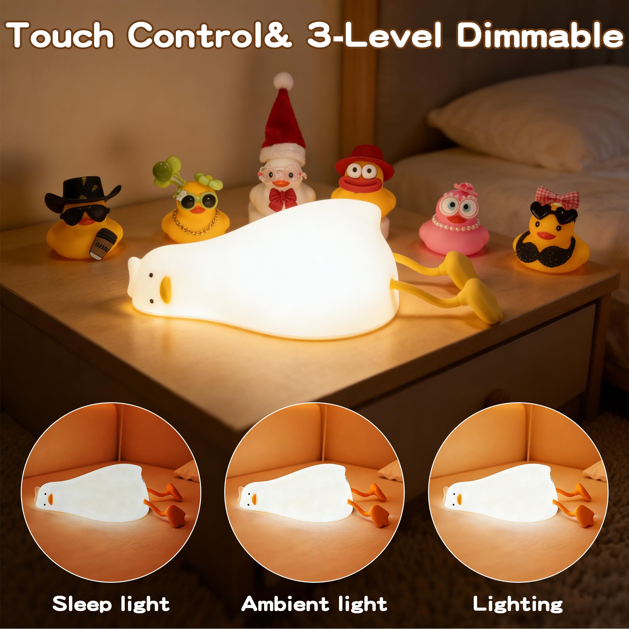 FAMIDUO silicone-squishy-animal-nursery-light offers kid-friendly durability and playful bedside decor.
