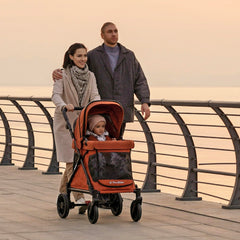 Familidoo Q1 front wheels all-terrain enable smooth maneuvering on varied surfaces.