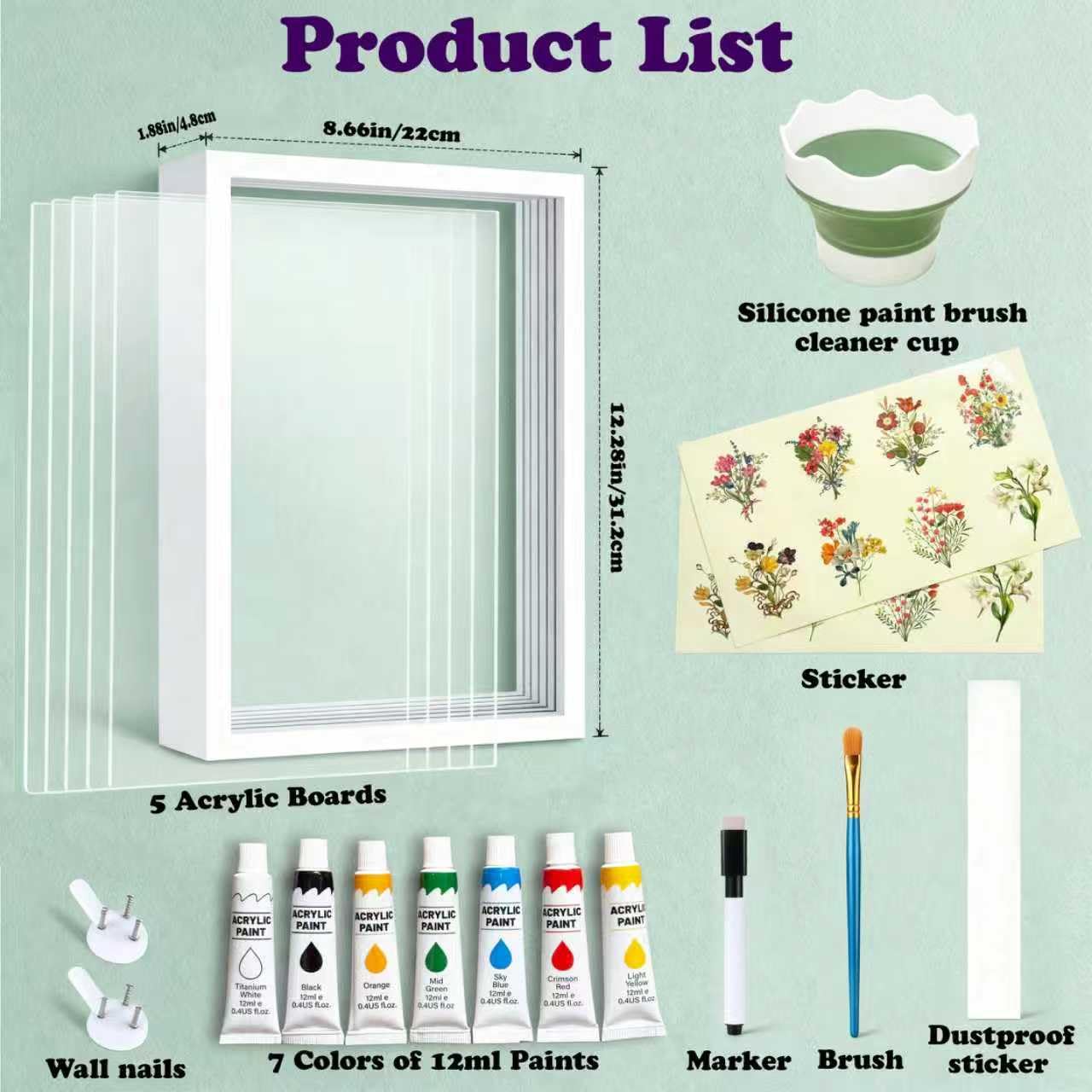 Family Handprint Kit paints in vibrant colors for lasting keepsakes.