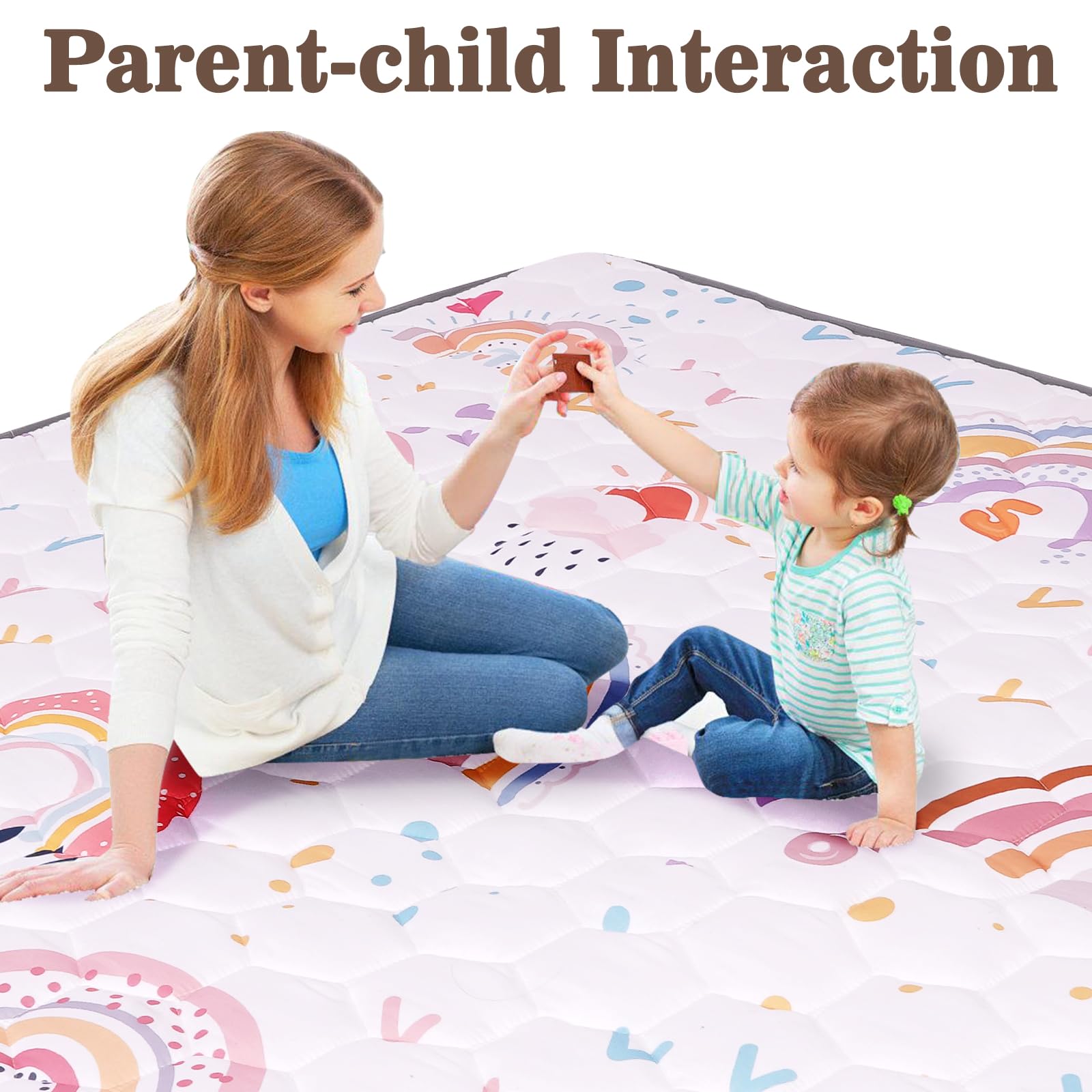 FAMOPLAY High Contrast theme play mat for visual exploration