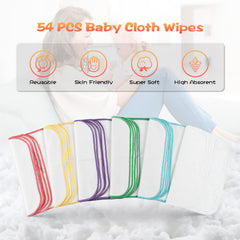 Famoplay flannel wipes soft touch closeup shows gentle skin-friendly texture.