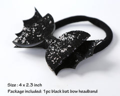 Fancheer baby bow headband features a soft elastic band for gentle wear