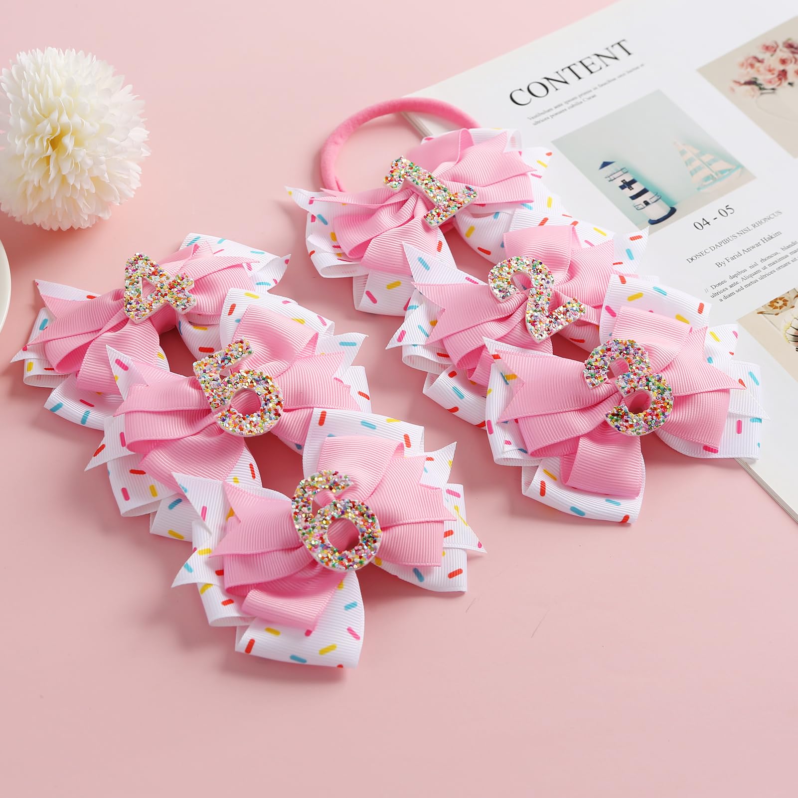 Fancheer handmade bow with quality stitching ensures durable baby hair accessory