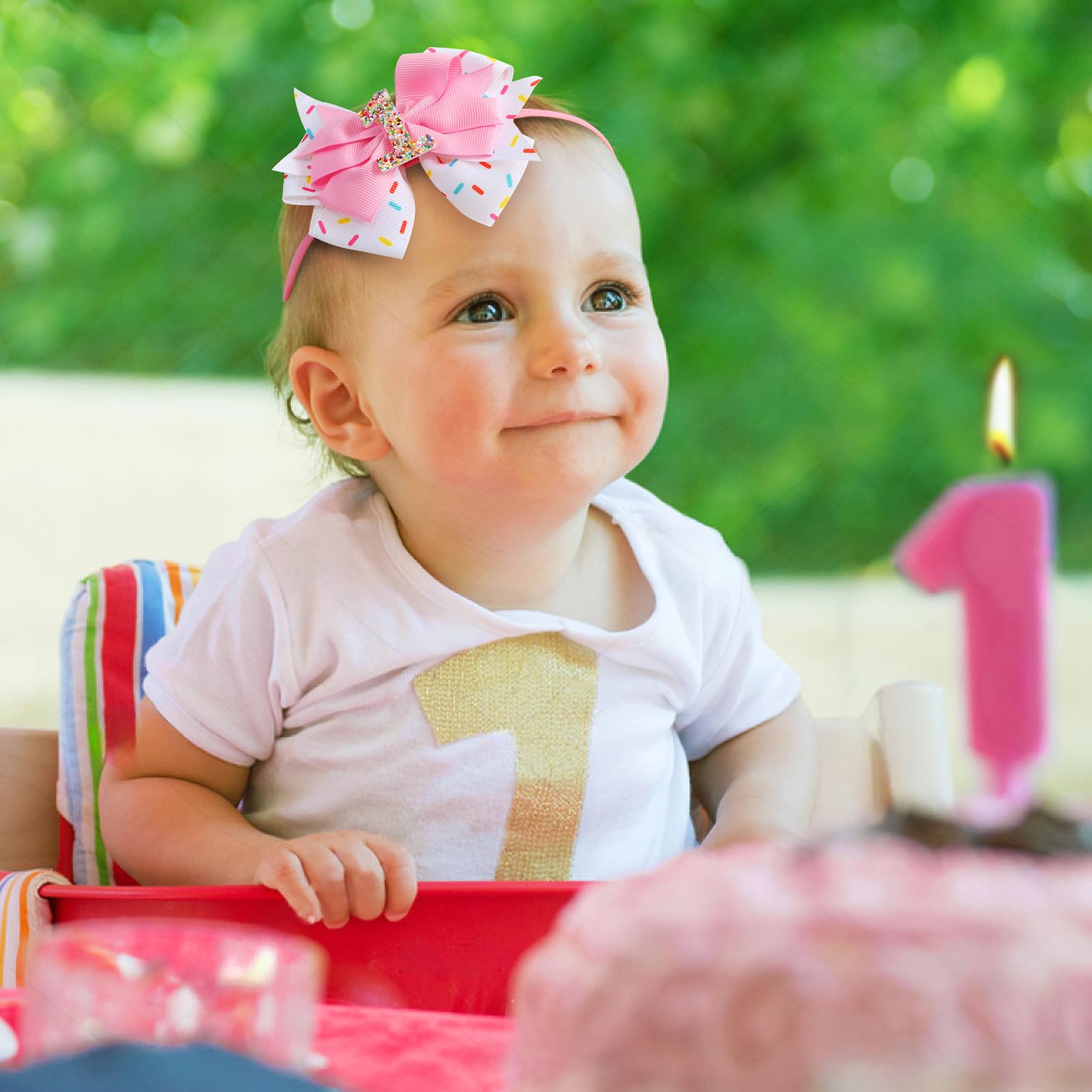 Fancheer soft baby accessory ideal for ice cream or donut themed parties.