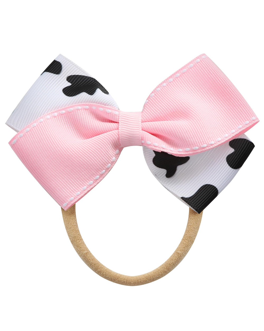Fancheer cowgirl pink bow headband adds cute style for photos.