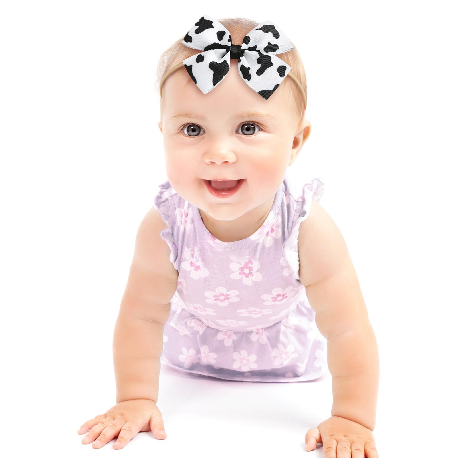 Fancheer cowprint headband packaging view for gifting and display