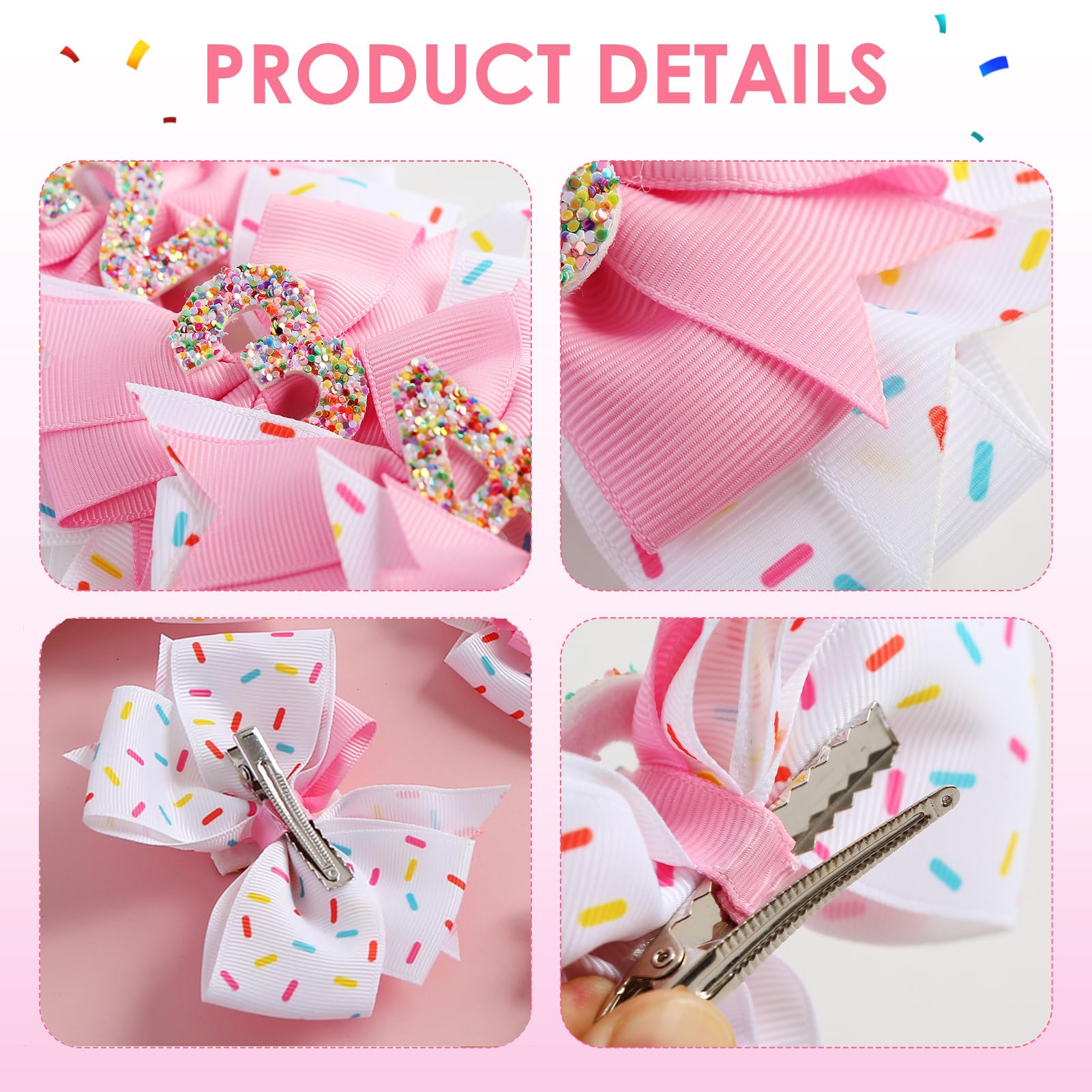 Fancheer handmade soft ribbon bow detail, showcasing craftsmanship and gentle texture.
