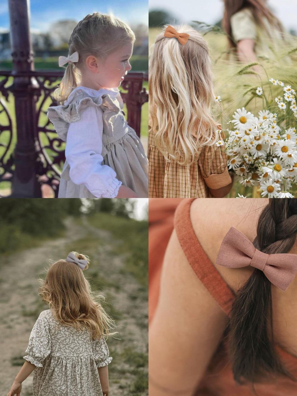 Fancy Clouds elastic nylon hair ties offer durable stretch for active kids.