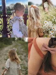 Fancy Clouds elastic nylon hair ties offer durable stretch for active kids.
